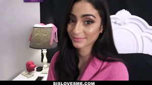 SisLovesMe - Teen Stepsister (Jasmine Vega) Bribed To Suck My Cock