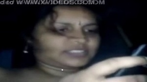 Tamil auntie's seductive video featuring her bouncing breasts