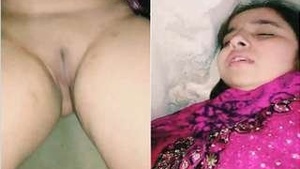 Beautiful Pakistani wife enjoys intense anal and vaginal sex