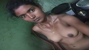 Nude selfies of a stunning Indian babe from a Tamil village