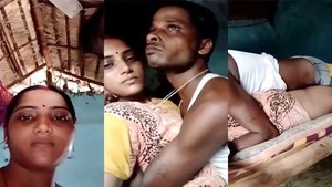 Dehati's husband films her having sex on camera