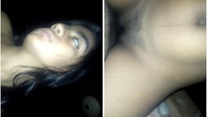 Cute Indian college student gets rid of her lover's dick