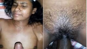 Horny wife masturbates and gets anal from husband