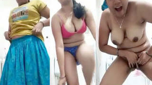 Watch a cute Indian girl strip and jerk off in a video update
