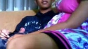 Wow! Brother and sister get intimate at home in this video