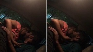 Desi's lover in the car: A private encounter for true love