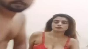 Big-breasted Indian girl indulges in steamy MMS with college friend