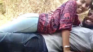 Kannada college lovers have an outdoor date in nature