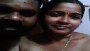 Tamil aunty's steamy night with her husband