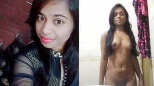 Teen Indian girl from full college gets naughty with a man