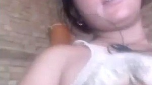 Indian bhabhi gets naughty in the village