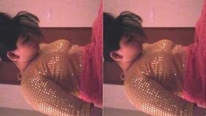 Busty Desi girl gives a blowjob and gets fucked hard