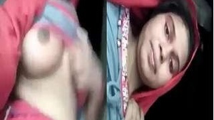 Cute Bangla girl reveals her breasts and vagina