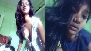 Enjoy watching a cute Indian girl take a bath in the privacy of her home