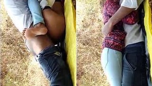 Indian couple's passionate outdoor sex in HD video