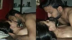 Indian couple's steamy encounter in a village