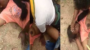 Local Tamil sluts indulge in group sex in the open air