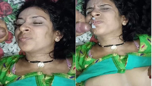 Busty Indian bhabhi gets her tight asshole stretched by her husband