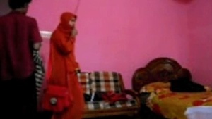 Hidden camera captures Muslim couple's steamy sex session