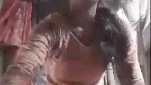 Desi girl in village pleasures herself with her fingers