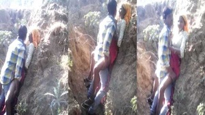 Voyeurist captures wild outdoor sex with an Adivasi girl