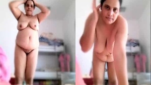 Fat women share their nude selfies with the world on camera