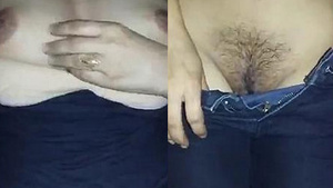 Exposed Indian girl with big tits and wet pussy ready for hardcore action