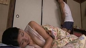 Japanese MILF's steamy solo session