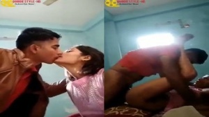 Experience the passion of tamil kissing and blowjob in this hot video