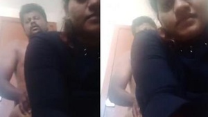 Tamil girl has passionate sex with boss on camera