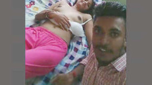 Indian couple gets ready for sex in a video tagged with embed_code