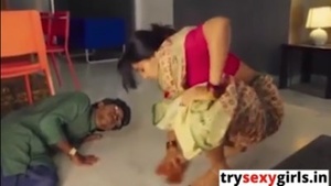 Indian maid gets fucked on camera