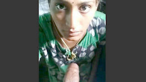 Indian bhabhi pleasures herself with her hands and reaches orgasm
