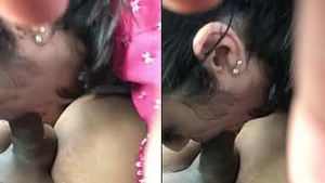 Watch as a stunning Nigerian girl gives a mind-blowing blowjob