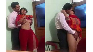 Desi boss and secretary in sex tape