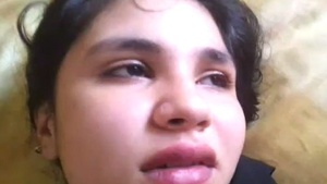 Shaved Pakistani girl in costume gets fucked hard