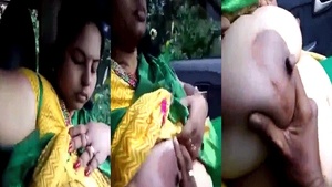 Explore the ultimate car boob show with this Tamil video