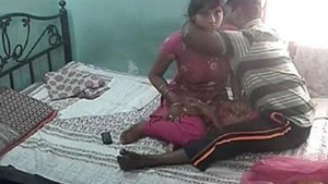 Desi girlfriend gets naughty in her boyfriend's hotel room