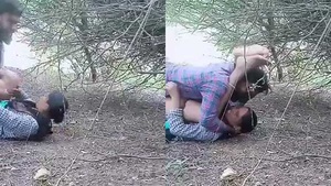 Village outdoor sex with slutty Dehati in hardcore video
