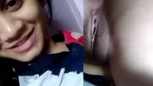 Cute teen Na gets naughty with her sexy pussy