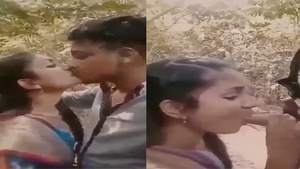 Desi village girl gets naughty outdoors on Valentine's Day