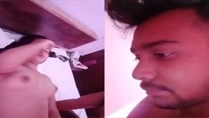 Bangla village girl gets wild in hotel room