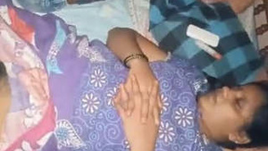 Innocent Desi wife caught sleeping naked