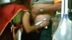Hidden camera captures Indian couple's public sex in store