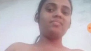 Naked Indian college student records video of herself