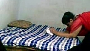 Homemade video of Indian couple enjoying each other in bed