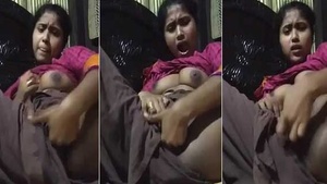 Village girl's tight pussy gets fingering and jerking in stripchat video