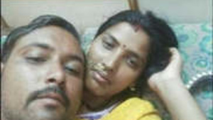 Desi husband sucks on big boobs of his wife
