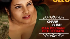 Get ready to be charmed by the hot Hindi web series Maa Devrani Beti Jethani