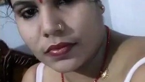 Beautiful Bhabhi from a village gets naughty